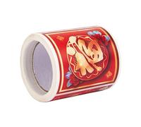 Pitadue Lot de 100 feuilles de scrapbooking pour le Nouvel An chinois - Étiquettes cadeaux décoratives - Pour emballage cadeau