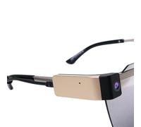Pitadue Lunettes Caméra pour téléphones Enregistrer automatiquement des vidéos sur le téléphone Microphone intégré Caméra portable 2025 Lunettes