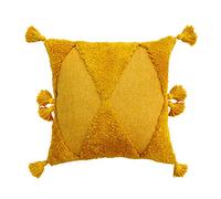 Pitadue Maroc Minimaliste Couleur Unie Coussin pour Cas Géométrique pour Triangle Tufté À Main Décoratif Housse Coussin pour Maison Canapé Canapé