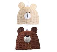 Pitadue Nouveau-né Photographie Accessoires Ours Pour Tête Rotin Lustre Abat-jour Tente Éclairage Lampe Pour Chambre Salon R