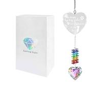 Pitadue Récepteur de lumière suspendu permanent en cristal recyclable pour l'extérieur nécessitant peu d'entretien pour ajouter de la beauté aux zones vertes