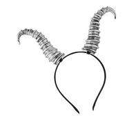 Pitadue Serre-tête flexible phosphorescent en corne d'animal pour costume d'Halloween Cosplay enfants famille amusant unisexe Halloween