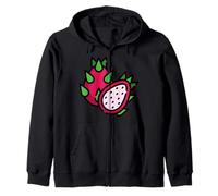 Pitahaya : Pitahaya Tropical aux Fruits du Dragon Sweat à Capuche