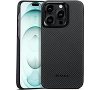 Pitaka Case MagEZ 4 Aramid 600D iPhone 15 Pro, MagSafe Noir / Gris
