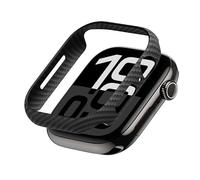 pitaka Coque de Protection pour Apple Watch 10 (46 mm) Étui Ultra Fin et léger offrant Une Protection complète Étui de Protection Durable en Fibre Aramide [Air Case] Noir/Gris