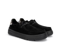 Pitas | Lyon | Mocassins pour Femme | Chaussures Bateau pour l'hiver | Baskets d'hiver | Sneakers | Botte d'hiver | Chaussure sans Lacets | Chaussure Walkinpitas | Noir 36