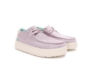 PITAS | Poppy | Mocassins pour Femmes | Chaussures Bateau pour Dames | Slipon Loafers | Baskets d'été | Sneakers | Pantoufles Estivales | Chaussures de Walkinpitas | Lila 39