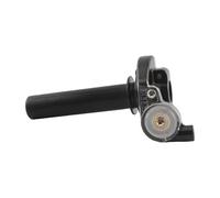 Pitbike Griffe D'accélérateur De À Rotation Rapide, Accessoires Guidon Universel En Aluminium 22 Mm Pour Course, Pièces Pit(Silver Gold)