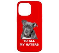 Pitbull à Tous Mes Ennemis Coque pour iPhone 14 Pro Max