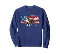 Pitbull | Amour du drapeau américain | Nostalgique Patriotique PIT BULL Sweatshirt