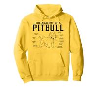 Pitbull Anatomy Funny Pitbull pour Homme et Femme Sweat à Capuche