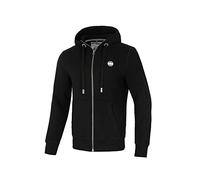 PITBULL Homme Sweat à Capuche avec Fermeture Éclair Coton Zip Pit Bull West Coast Hilltop 23