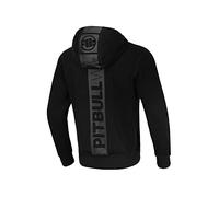 PITBULL Homme Sweat à Capuche avec Fermeture Éclair Kapuzenpullover Pit Bull West Coast Hilltop S