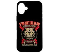 Pitbull If You Don't Like My Dog Pit Bull Cadeau pour Les propriétaires de Pit Bull Coque pour iPhone 16 Plus