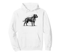 Pitbull Illustration Sweat à Capuche
