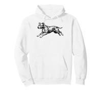 Pitbull Illustration Sweat à Capuche