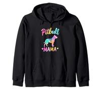 Pitbull Mama Design coloré Pitbull Mom Sweat à Capuche