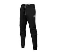 PITBULL - Pantalon de Jogging pour Hommes Long Oldschool Logo S, Coupe Sportive, Pantalon effilé, Tenue d’entraînement, Confort Quotidien