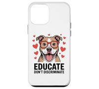 Pitbull Pittie Advocate - Éduquer et ne pas discriminer Coque pour iPhone 12 mini