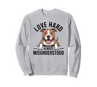 Pitbull Pittie Pit Bull Love - Chien toujours mal compris Sweatshirt