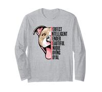 Pitbull Proud Pitbull Owners Top Men Women Kids Manche Longue