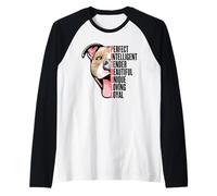 Pitbull Proud Pitbull Owners Top Men Women Kids Manche Raglan