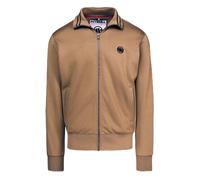 PITBULL - Pull pour homme, sweat-shirt logo Oldschool Tape, coupe sportive normale, confortable, blouson en tissu polyester, COYOTE BRAUN, XL