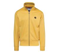 PITBULL - Pull pour homme, sweat-shirt logo Oldschool Tape, coupe sportive normale, confortable, blouson en tissu polyester, jaune clair, L