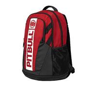 Pitbull Sac à dos pour homme Pit Bull West Coast Hilltop II Sac à dos d'écolier Sac à dos avec compartiment pour ordinateur portable, rouge, uniwersalny