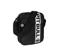 PITBULL - Sac bandoulière pour hommes, sac banane pour hommes et femmes, sac poitrine pour hommes coupe pratique, sac bandoulière universel pour hommes, sac besace pour hommes, noir.