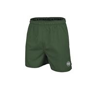 PITBULL - Short Sport Homme avec Poche, Course à Pied Small Logo II, Fitness, Jogging - L, Vert