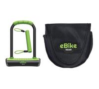 Onguard Cadenas en U Pitbull STD E-Bike 14 mm 115 x 230 mm Noir/Vert
