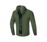 PITBULL - Sweat Homme, Hoodie Stafford, Homme Sweat à Capuche, Pull Homme Coupe Sportive Normale, Confortable et Fonctionnel, Sweat Shirt pour Homme - S