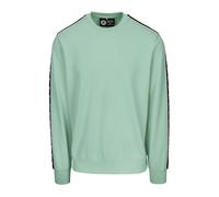 PITBULL - Sweat Homme Tape Nugget, Pull Homme Sportif, Sweats avec Rayures, Pulls Sportifs pour Hommes, Sweat à Manches Longues col Rond, Sweatshirt