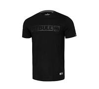 Pitbull T-Shirt pour Homme Court T-Shirt Pit Bull West Coast Maillots All Black Hilltop Chemise Noir, Noir, Large