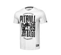 PITBULL - T-Shirt pour Hommes San Diego Dog, t-Shirts en Coton, Coupe régulière, Impression Moderne, col Rond, Usage Urbain