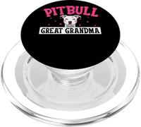 Pitbull, une arrière-grand-mère qui aime les cœurs, s'amuser PopSockets PopGrip pour MagSafe