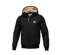 PITBULL - Veste d’Hiver Homme avec Capuche Elkwood III, Veste Homme à Fermeture Éclair, Poches Latérales Confortables, Veste Matelassée, Parfaite pour l’Hiver.