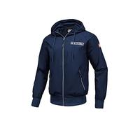PITBULL - Veste Homme, Veste Homme Capuche, Veste Homme Mi Saison Athletic Logo, Coupe Vent Homm, Veste de Pluie Homme, Blousons Homme, Veste Pour l'extérieur - M