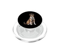 Pitbull Vintage Rétro Turquie Jour Dîner Automne Récolte Automne PopSockets PopGrip pour MagSafe