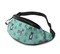 Pitbulls Dog Fanny Pack Sacs de Taille pour Femmes et Hommes, Sac de Ceinture décontracté Sac Banane à bandoulière avec Sangle réglable pour la Course à Pied en Plein air, la randonnée