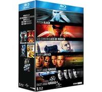 Pitch Black - Les Chroniques de Riddick - Babylon A.D.- Fast and Furious - Fast and Furious 4 - Coffret Blu-Ray E