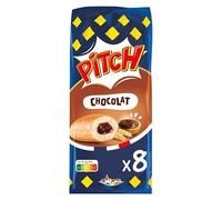 PITCH Brioche au chocolat 300g, une douceur moelleuse pour un goûter gourmand et réconfortant- Lot De 4
