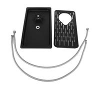 Pitcher Rinser en Acier Inoxydable, Bac Égouttoir pour Bar, Lave - Verres Haute Pression, Utilisation Cuisine et Restaurant - Nettoyage Rapide, Résistant et Polyvalent