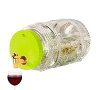 Pitcher with Lid - Beverage Dispenser for Fridge with Lid & Spigot | Pp+pet Cold Water Pot for Juice, Milk, Coffee | Kettle & Bracket Style for Hot or Cold Drinks, Indoor Outdoor Use
