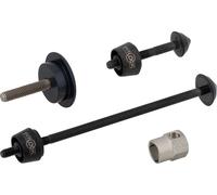 Pitlock Set de Sécurisation 01/GA pour Roue Avant + Tige de Selle + Direction noir universal