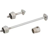 Pitlock Set de Sécurisation 01 pour Roue Avant + Tige de Selle gris universal