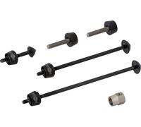 Pitlock Set de Sécurisation 02/BR Roue Avant + Arrière + Tige de Selle + Frein noir universal