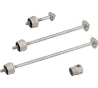 Pitlock Set de Sécurisation 02 pour Roue Avant + Arrière + Tige de Selle gris universal