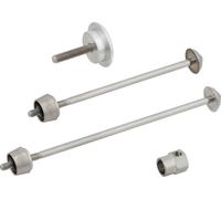 Pitlock Set de Sécurisation 03/GA pour Roue Avant + Arrière + Direction gris universal